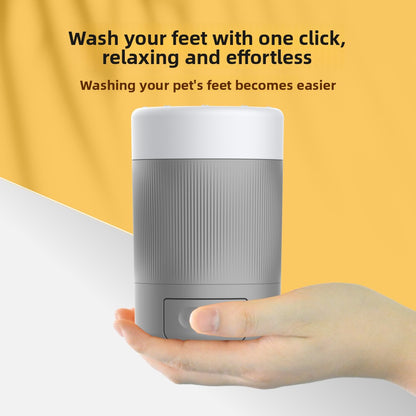 Pet Foot Washing Cup Dog Outdoor Cleaning Beauty Paw Washing Artifact Intelligent Automatic Foot Bath Cup Tool