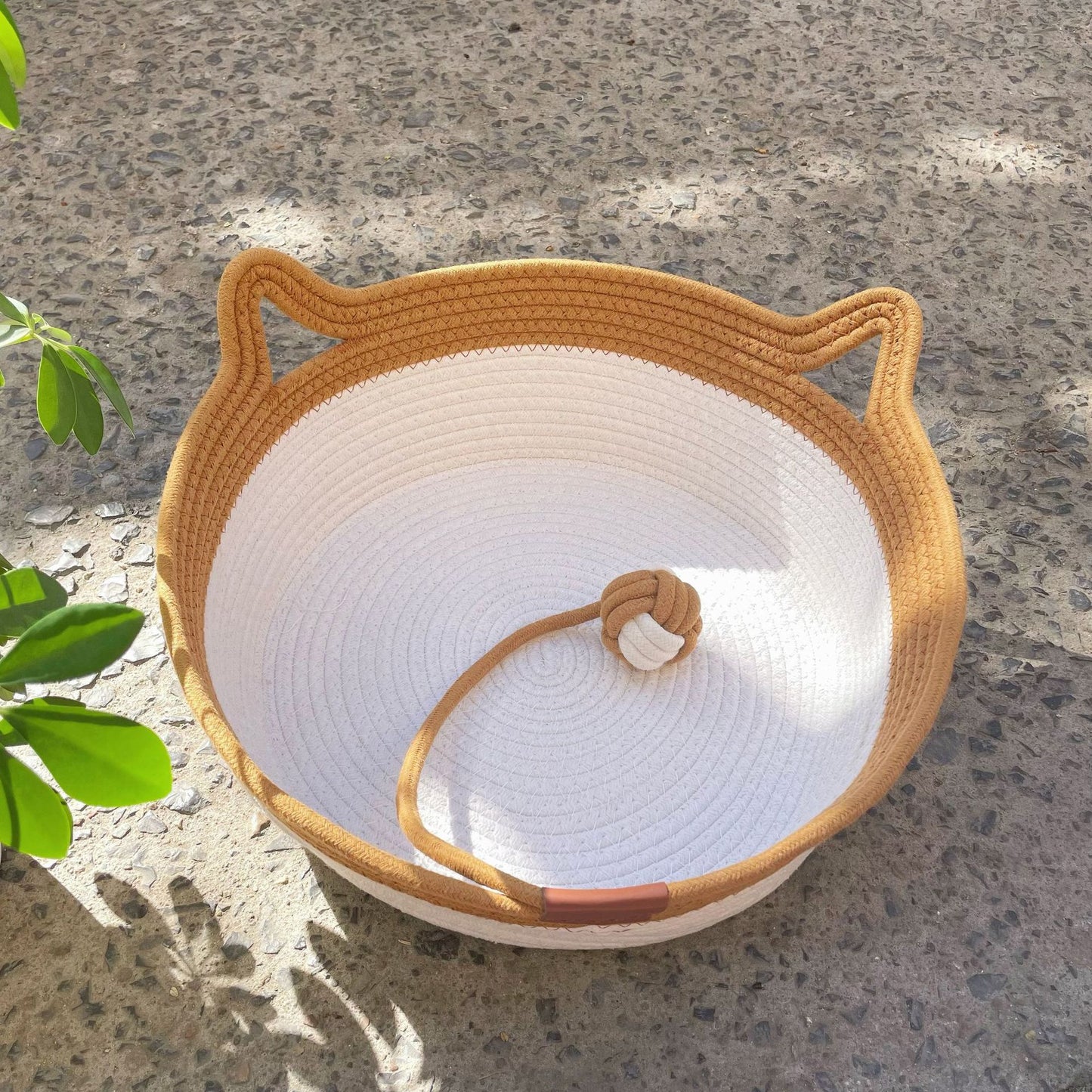Rattan Customizable Cat Bed Woven Cat Ball Integrated Pet Bed Summer Cooling Mat Cat Bed Cat Warm Mat 