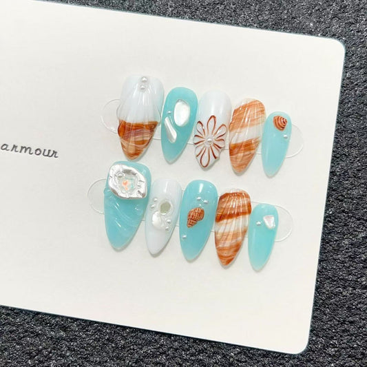 Live streaming nail shooting, wear-on nails available