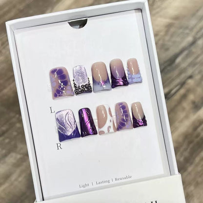 Live streaming nail shooting, wear-on nails available