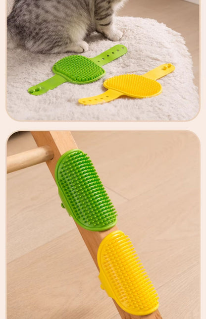 Cat Scratching Post Pet Table Leg Strap Comb Silicone Wall Corner Massage Kitten Scratching Board Cat Toy Hair Scratching Supplies 