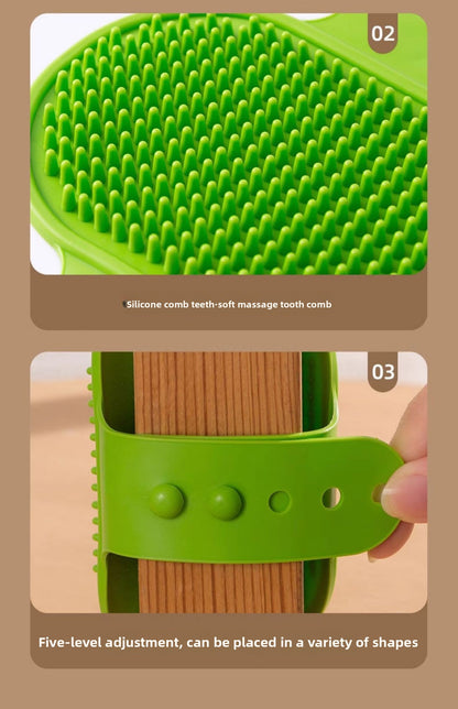 Cat Scratching Post Pet Table Leg Strap Comb Silicone Wall Corner Massage Kitten Scratching Board Cat Toy Hair Scratching Supplies 