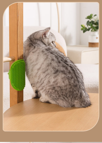 Cat Scratching Post Pet Table Leg Strap Comb Silicone Wall Corner Massage Kitten Scratching Board Cat Toy Hair Scratching Supplies 