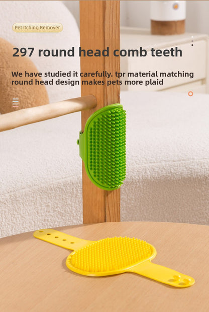 Cat Scratching Post Pet Table Leg Strap Comb Silicone Wall Corner Massage Kitten Scratching Board Cat Toy Hair Scratching Supplies 