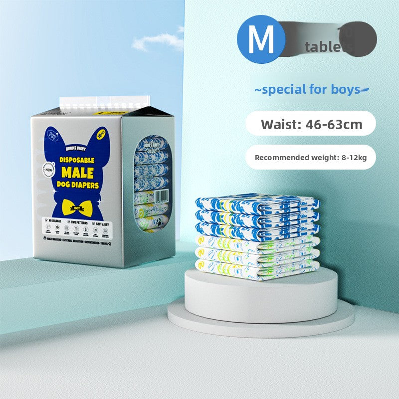 Dog Diapers Pet Diapers Male Dog Female Dog Sanitary Pants Sanitary Pads 