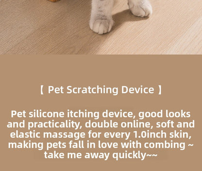 Cat Scratching Post Pet Table Leg Strap Comb Silicone Wall Corner Massage Kitten Scratching Board Cat Toy Hair Scratching Supplies 