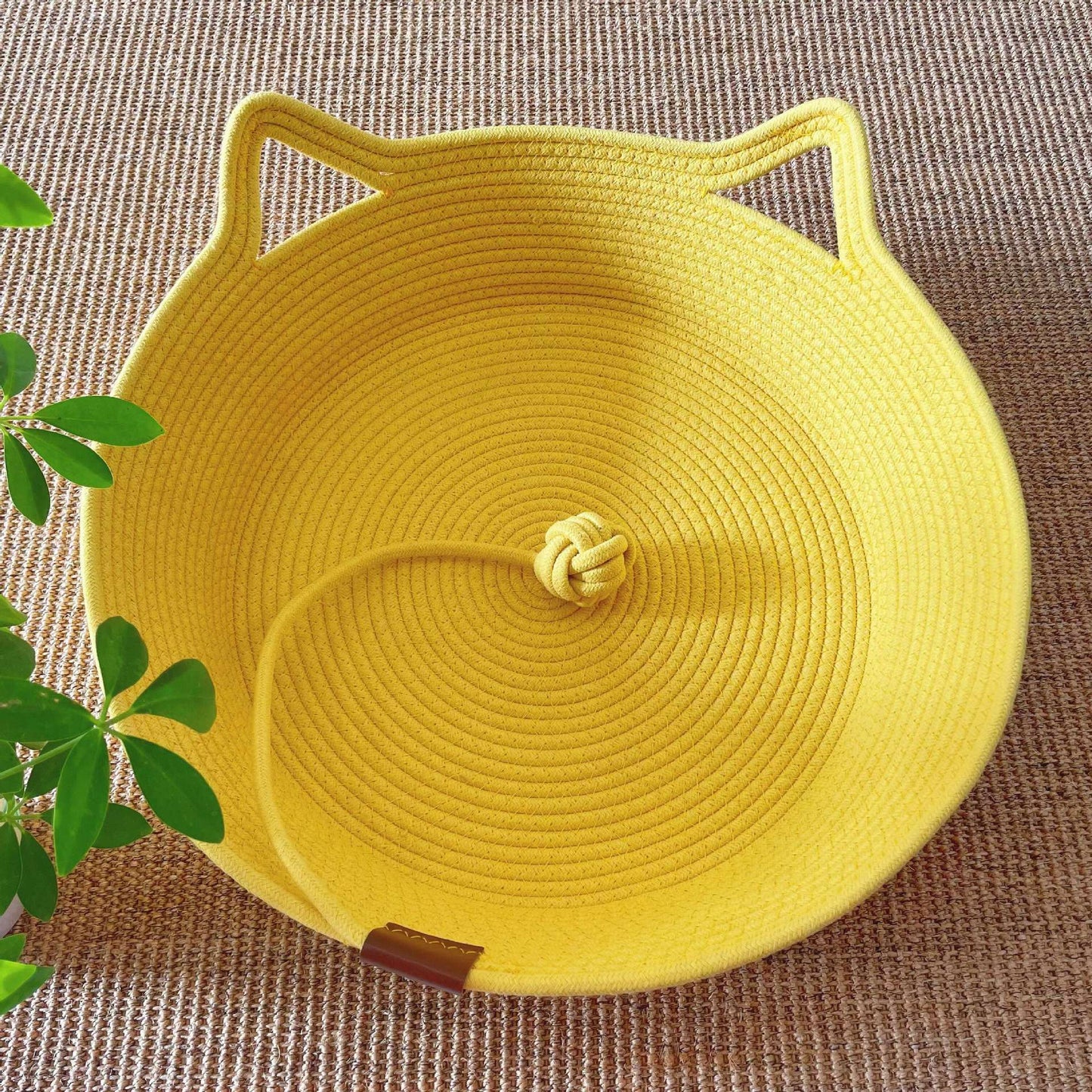 Rattan Customizable Cat Bed Woven Cat Ball Integrated Pet Bed Summer Cooling Mat Cat Bed Cat Warm Mat 