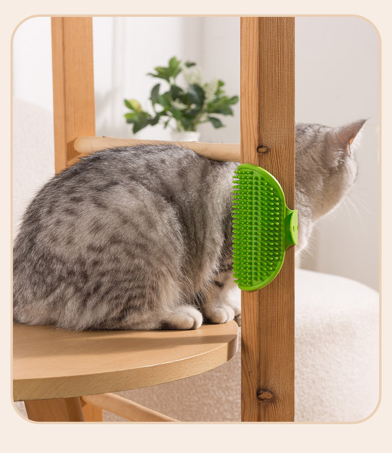 Cat Scratching Post Pet Table Leg Strap Comb Silicone Wall Corner Massage Kitten Scratching Board Cat Toy Hair Scratching Supplies 