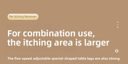 Cat Scratching Post Pet Table Leg Strap Comb Silicone Wall Corner Massage Kitten Scratching Board Cat Toy Hair Scratching Supplies 