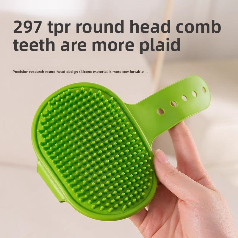 Pet cats can relieve stress by getting their fur brushedcomb