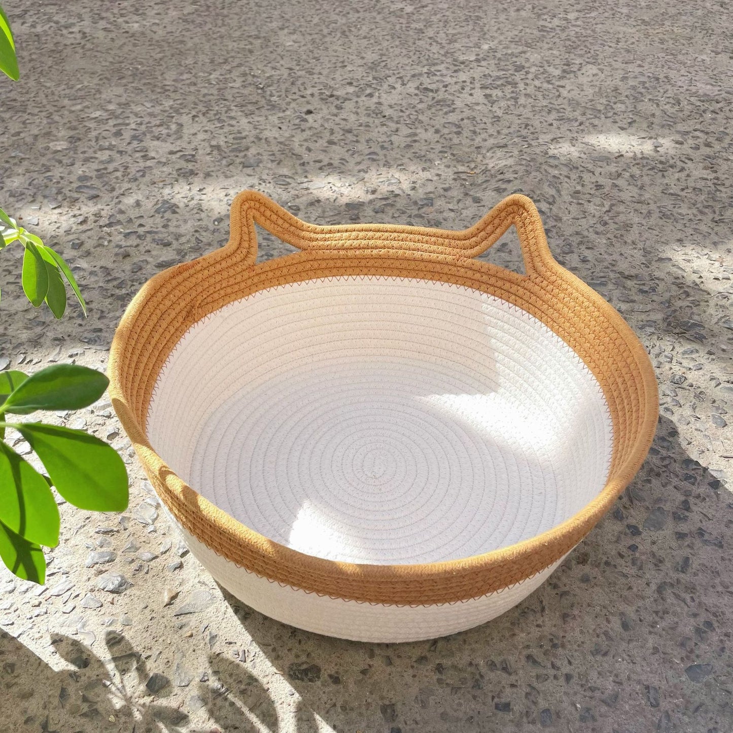 Rattan Customizable Cat Bed Woven Cat Ball Integrated Pet Bed Summer Cooling Mat Cat Bed Cat Warm Mat 